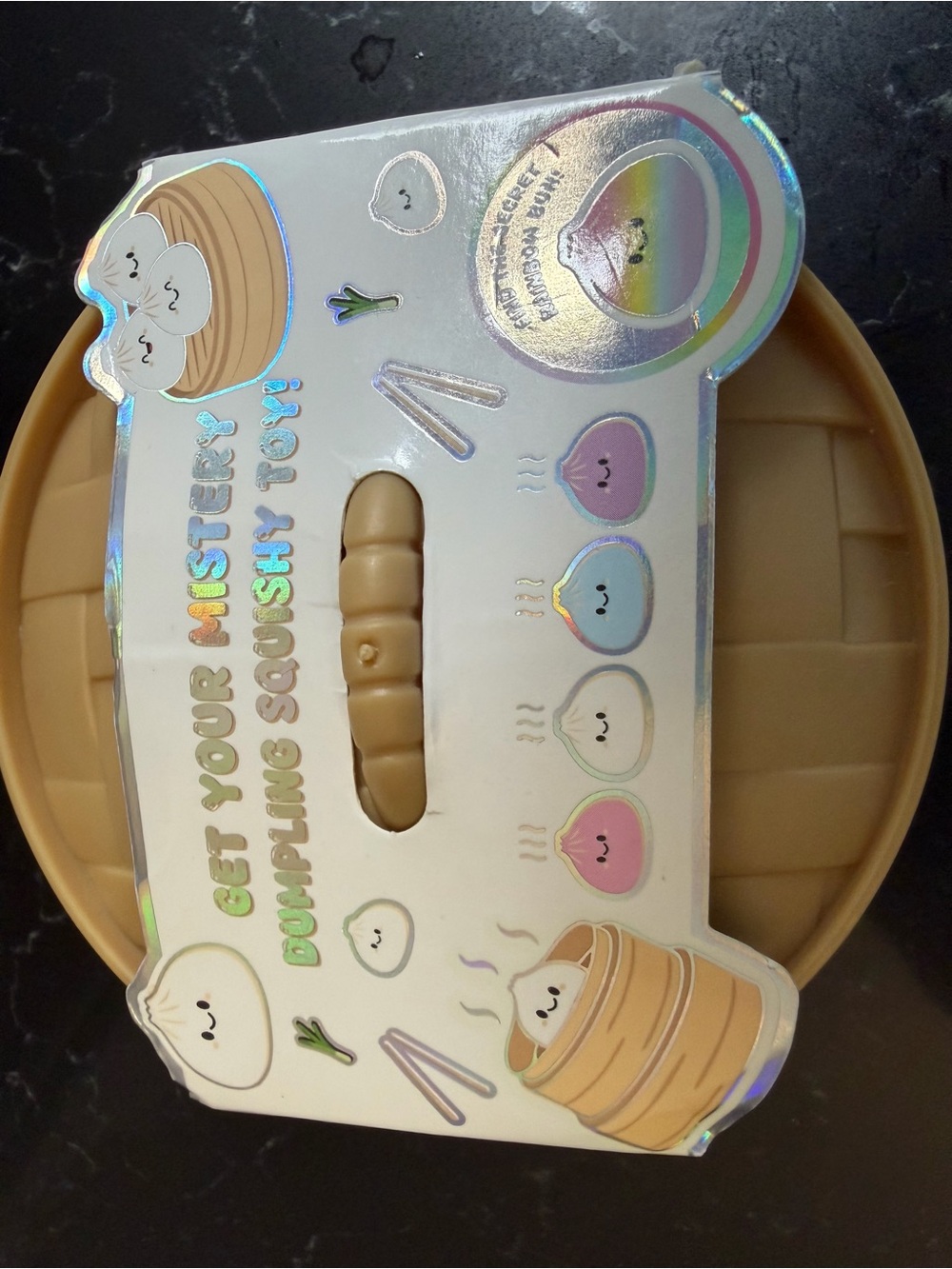 Dumpling Squishy Toy - multicolor mystery color Kids Sensory Toy